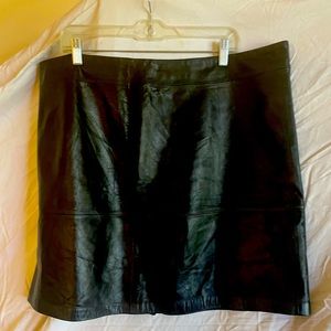 Beautiful Leather skirt never worn.